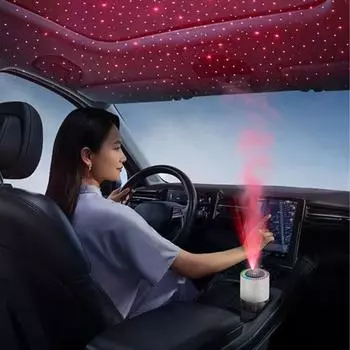 Portable Humidifier 280ml Personal Humidifier Travel Facial Mister Rechargeable Cool Mist Sprayer Small Humidifier Color белый