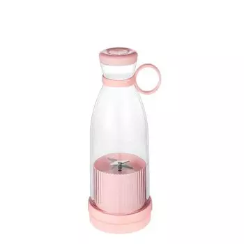 Portable Juicer Cup 2025 New Arrival Small Portable Automatic Fruit Juicer Good-looking Weight Loss Juice Cup Portable juicing Cup [pink Basics-usb charging]]