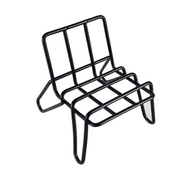 Portable Mobile Phone Holder Mental hone Holder Stand Simple Desktop Phone Chair Stand Home style A