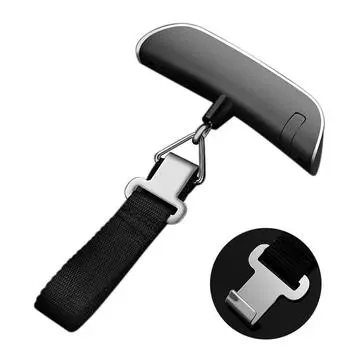 Portable Scale Digital Electronic Luggage LCD Display 110lb/50kg Hanging Suitcase Travel Weighs Baggage Bag Weight Balance