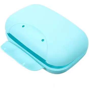 Portable Soap Box Leakproof Travel Case Compact Lightweight PP Plastic Home Hiking Camping Outdoor Activities Soap Dish