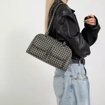 Портативная сумка подмышкой 2024 года, новая осенняя вместительная персонализированная красивая сумка, женская модная сумка через плечо для поездок на работу