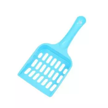 Портативный полезный пластиковый совок для кошачьего туалета, совок для собачьего корма, инструмент для уборки домашних животных