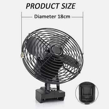 Portable Wireless Electric Fan For Makita 21V Max Li-Ion Battery High Power Fan Outdoor Camping Fan for Office Travel
