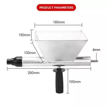 Портативная электрическая машина для наполнения цемента, ручная затирка для дверей, окон, бытовая затирка цемента разноцветный