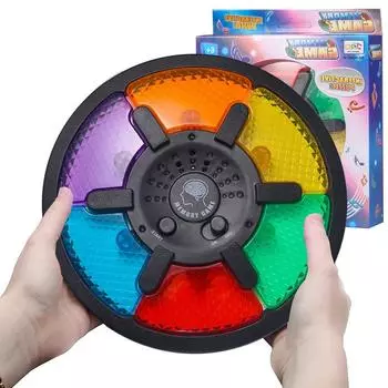 Портативная электронная игра для развития памяти, игровой автомат со светом и звуком, головоломка, креативная интерактивная игра, игрушка для тренировки памяти