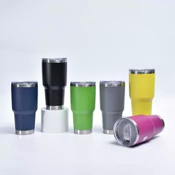 Портативная автомобильная чашка для офиса, простая кофейная чашка большой емкости. 30oz