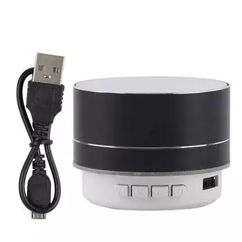 Портативная беспроводная Bluetooth-колонка A10 Soundbox Stereo HD Surrounding Sound с зарядным кабелем