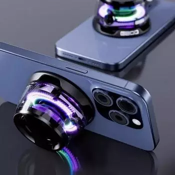 Портативная Bluetooth-колонка Hecate G200 Rgb Магнитная колонка Bt5.3 Мини-звуковая коробка 7 часов воспроизведения Подставка для телефона A-G200