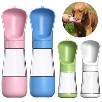 Портативная большая бутылка для воды для собак с едой на открытом воздухе, для путешествий, прогулочная поилка, кормушка для мопса, золотистый лабрадор ретривер, товары для домашних животных