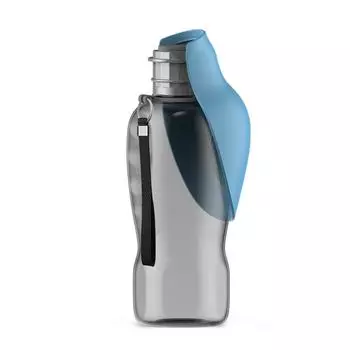 Портативная бутылка для воды для собак, 800 мл, для больших собак, домашних животных, для путешествий, пеших прогулок, прогулок, складная поилка, принадлежности для золотистого ретривера 800ml