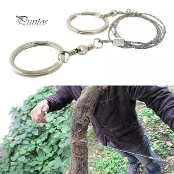 Портативная цепная пила из стальной проволоки для кемпинга, охоты, скалолазания, выживания one size