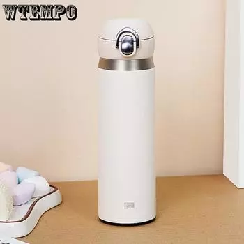 Портативная чашка воды Термос Чашка 320 мл Вакуумные колбы Портативные нержавеющая сталь Термос Чашка Вода Бутылка Путешествия Чай Кружка Офис Термос Чашка 320ml