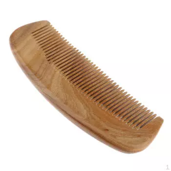 Портативная деревянная анти-расческа для ухода за волосами, изготовленная вручную из