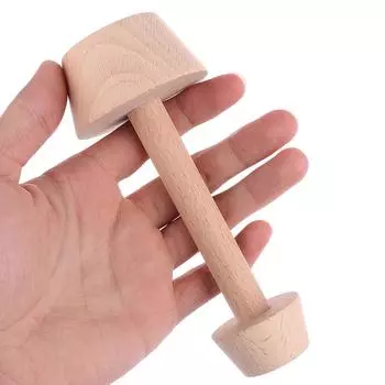 Портативная деревянная темпера для яичного пирога, двухсторонняя кондитерская яичная форма для пирога, форма для яичного пирога, кухонные инструменты для выпечки торта