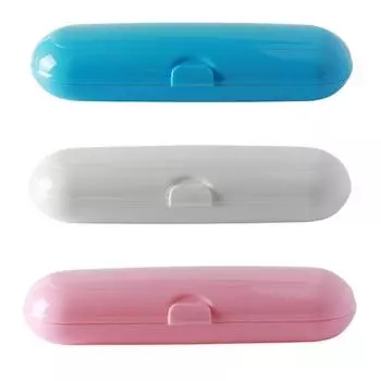 Портативная дорожная электрическая зубная щетка, держатель, контейнер для хранения, ящик для хранения розовый