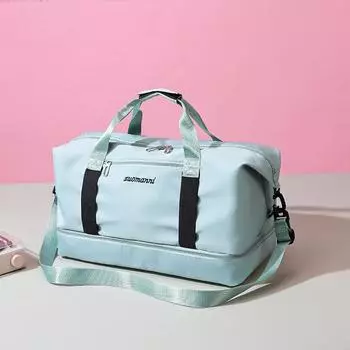 Портативная дорожная сумка большой емкости для путешествий на короткие расстояния. Женская легкая водонепроницаемая сумка для багажа. Мужская сумка для деловых поездок. Фитнес-хранение. Сумка для бодибилдинга.