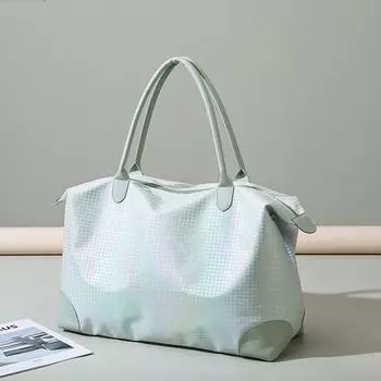 Портативная дорожная сумка большой емкости, женская спортивная сумка для фитнеса, красочная сумка для йоги чёрный