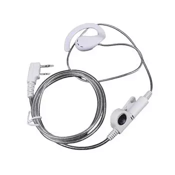 Портативная двухсторонняя радиостанция Walkie Talkie Uv-5R Uv-82 Bf-888S 3,5 мм для радио Baofeng 2Pin K Port наушник Ptt Mic гарнитура