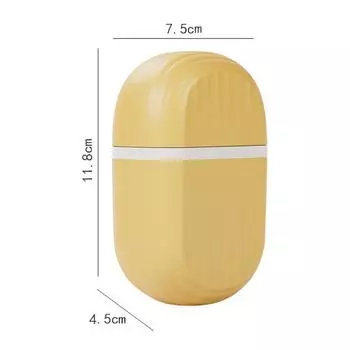 Портативная герметичная мыльница с крышкой, овальная пластиковая мыльница, водонепроницаемый органайзер для посуды