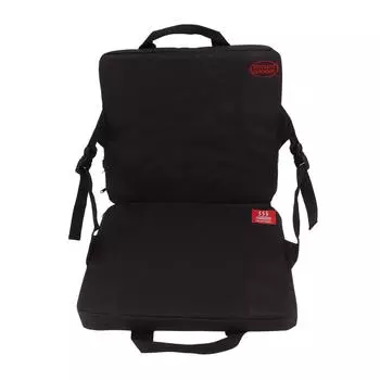 Портативная грелка с подогревом, подушка для стадиона для офиса, кемпинга, черного цвета