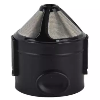 Портативная кофеварка для заваривания кофе, многоразовый фильтр из нержавеющей стали с двойной сетчатой подкладкой