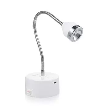 Портативная лампа для ногтей, сушилка для гель-лака для ногтей, перезаряжаемая лампа для отверждения клея для ногтей, светодиодная терапия, легкая сенсорная лампа белый