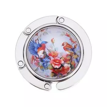 Портативная металлическая вешалка для сумочки, складная настольная сумка, держатель для кошелька, вешалка(D