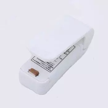 Портативная мини-машина для запечатывания пластиковых пакетов, машина для запечатывания пластиковых пакетов для закусок, домашний пресс, зажим для термосварки пакетов для пищевых продуктов розовый