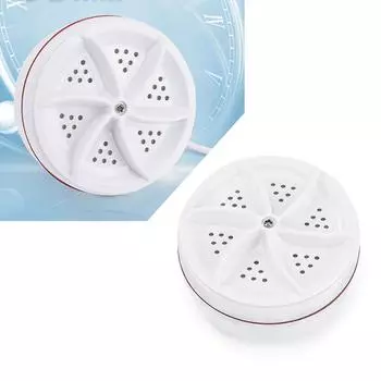 Портативная мини-турбо-стиральная машина с питанием от USB, стиральная машина для нижнего белья и носков, мини-ультразвуковая турбо-стиральная машина для дома и путешествий