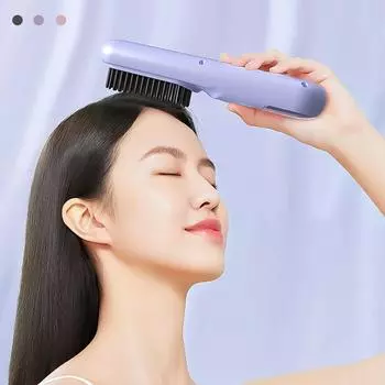 Портативная мини-зарядная прямая расческа для волос, модная, хорошего качества, с отрицательными ионами, для ухода за волосами, для гладкого ухода за волосами, беспроводная прямая расческа для волос чёрный