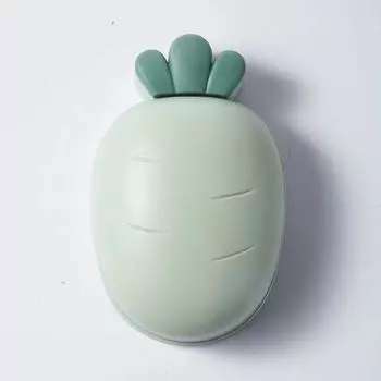 Портативная морковная мыльница для ванной, мыльница, подставка для мыла, для дома, душа, путешествий, походов, держатель, контейнер