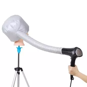 Портативная мягкая шапочка для сушки волос, капюшон, фен, шляпа, женский фен, домашний салон, парикмахерская