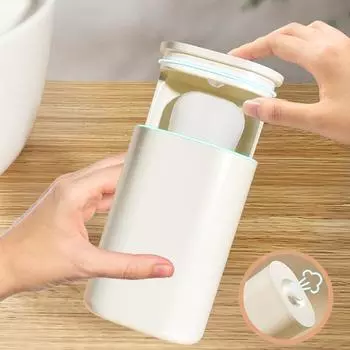 Портативная мыльница для путешествий, мыльница со сливом, герметичный пластиковый корпус, легкая модная простая мыльница для ванной комнаты, аксессуары для душа One Size белый