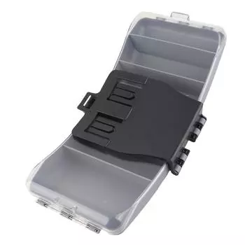 Портативная набедренная рыболовная коробка Пластиковый органайзер для рыболовных снастей, приманок, крючков, кейс, черный
