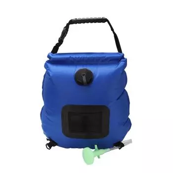 Портативная наружная солнечная душевая сумка 20 л складная солнечная нагревательная походная душевая сумка для походов