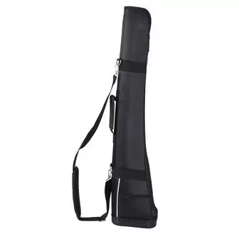 Портативная нейлоновая сумка для хранения клюшек для гольфа для хранения 3 клюшек (черный) чёрный