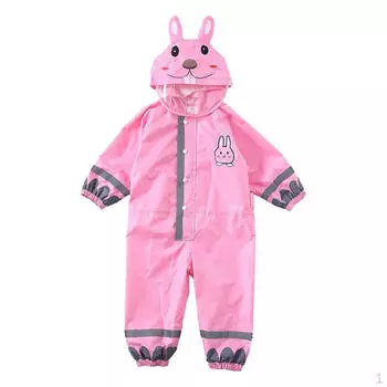 Портативная одежда с капюшоном для студенческой весны и дождевика pink M