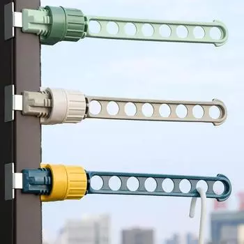 Портативная оконная рама для путешествий, вешалка для одежды, креативная портативная сушилка для окон в отеле, домашняя вешалка для одежды зелёный