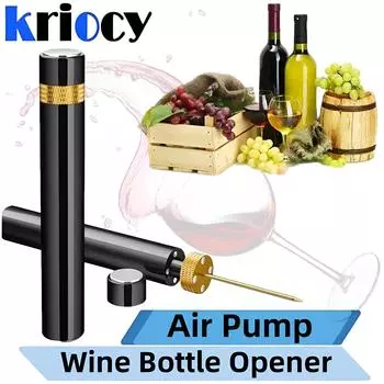 Портативная открывалка для вина, насос для вина, штопор, инструменты для открывания бутылок, аксессуары для бара для дома, ресторана, вечеринки, любителей вина