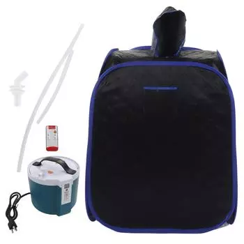 Портативная паровая сауна-палатка, полноразмерная персональная паровая сауна, персональный домашний спа с дистанционным управлением