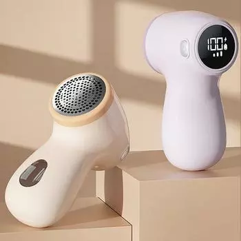 Портативная перезаряжаемая бритва для ткани. Новое устройство для удаления катышков с одежды, свитеров и диванов. Быстро удаляет катышки и ворс. Необходимая вещь для дома. бежевый