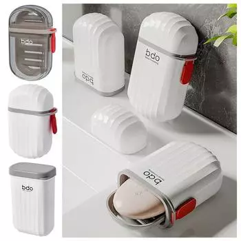 Портативная подставка для мыла, пластиковый держатель для мыла, высококачественный ящик для хранения мыла