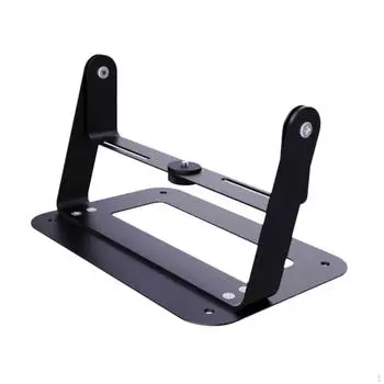 Портативная подставка для проектора, крепление у кровати, регулируемый наклон, поворот на 360°, настольный чёрный