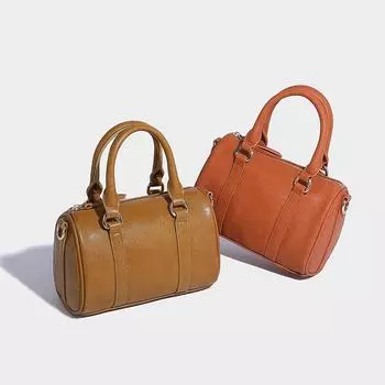 Портативная подушка осень и зима простая и универсальная Бостонская ниша легкая роскошная сумка на плечо с косым креплением коричневый