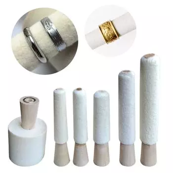 Портативная полировальная палочка для ухода за ювелирными изделиями, полировальный стержень с n-ручкой, полировальная палочка для колец/браслетов 3