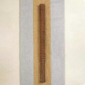 Портативная прочная деревянная массажная палка из твердого материала - инструмент для фитнеса и релаксации 1pc