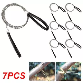 Портативная проволочная пила из нержавеющей стали с ручными цепными пилами для резки