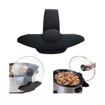 Портативная рамка для крышки кастрюли под давлением, держатель для крышки, органайзер для крышки кастрюли, стойка для хранения, которая сохраняет столешницу свободной и чистой, держатель для крышки