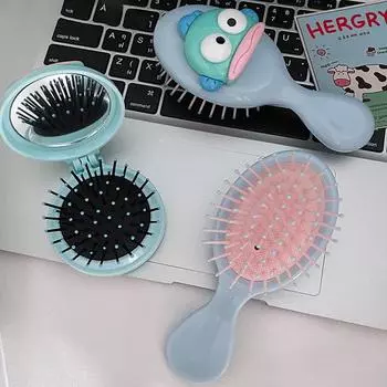 Портативная расческа-клоун на воздушной подушке для парикмахерской, массажа, складная расческа для волос, расческа на воздушной подушке для макияжа, косметические инструменты